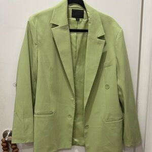 Zara Light Green Blazer